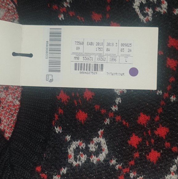 Gucci GG diamond wool sweater